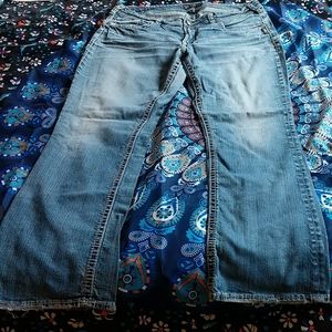 Silver Jeans Suki 17" flap size 18/33